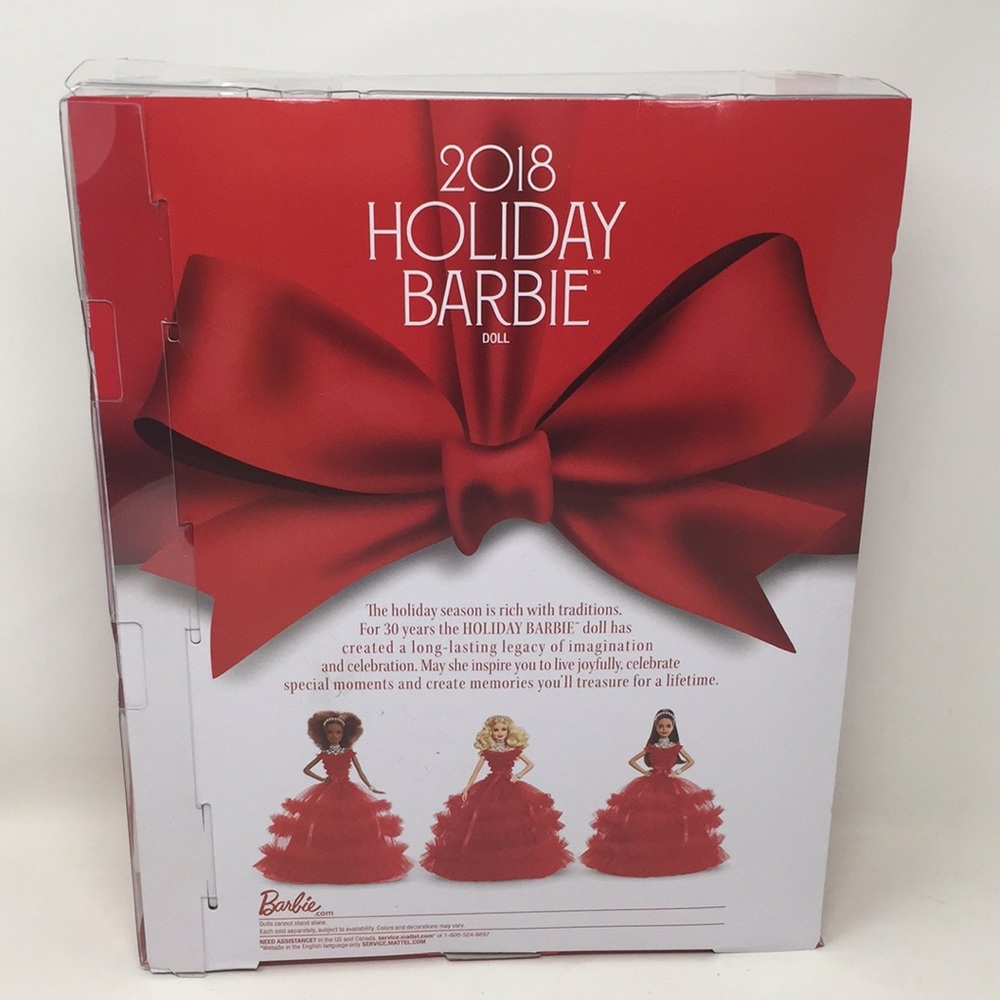 NIB 2018 Holiday Barbie - Picture 6 of 7
